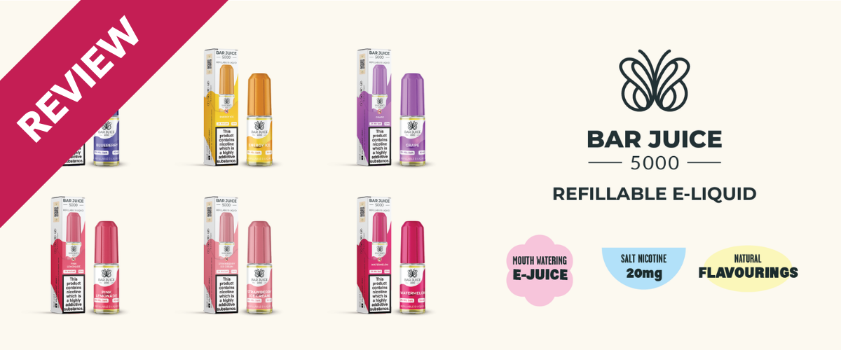 Best Bar Juice 5000 Nic Salt Flavours Reviewed!