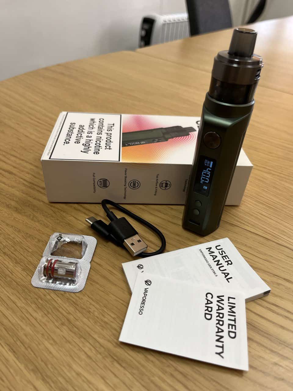 Vaporesso Gen PT80 S packaging