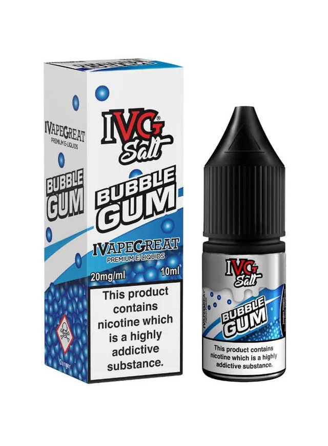 Bubblegum Nic Salt E-Liquid by IVG