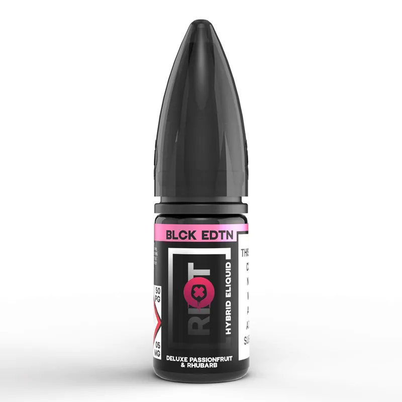 Deluxe Passionfruit & Rhubarb by Riot BLCK EDTN