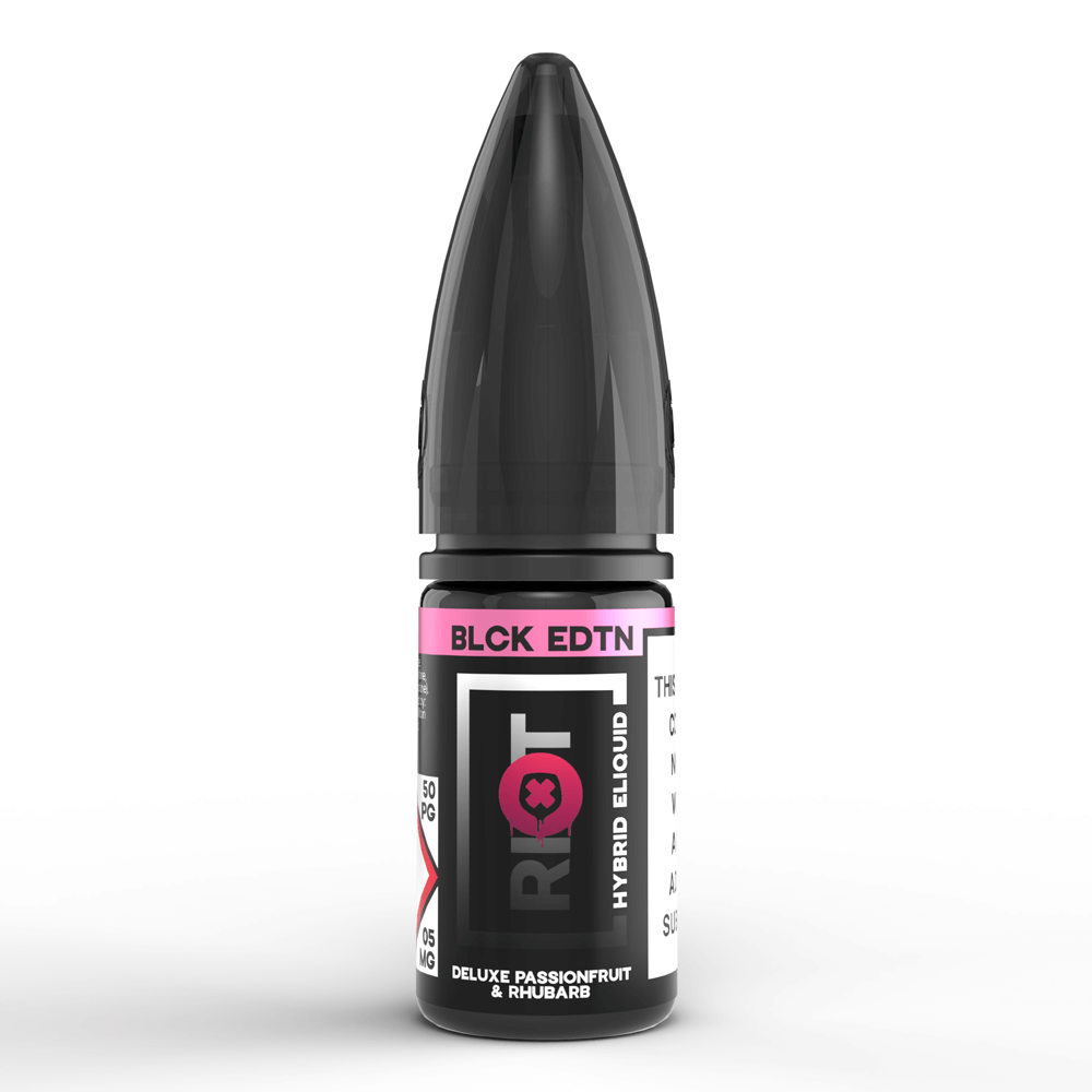 Deluxe Passionfruit & Rhubarb by Riot BLCK EDTN