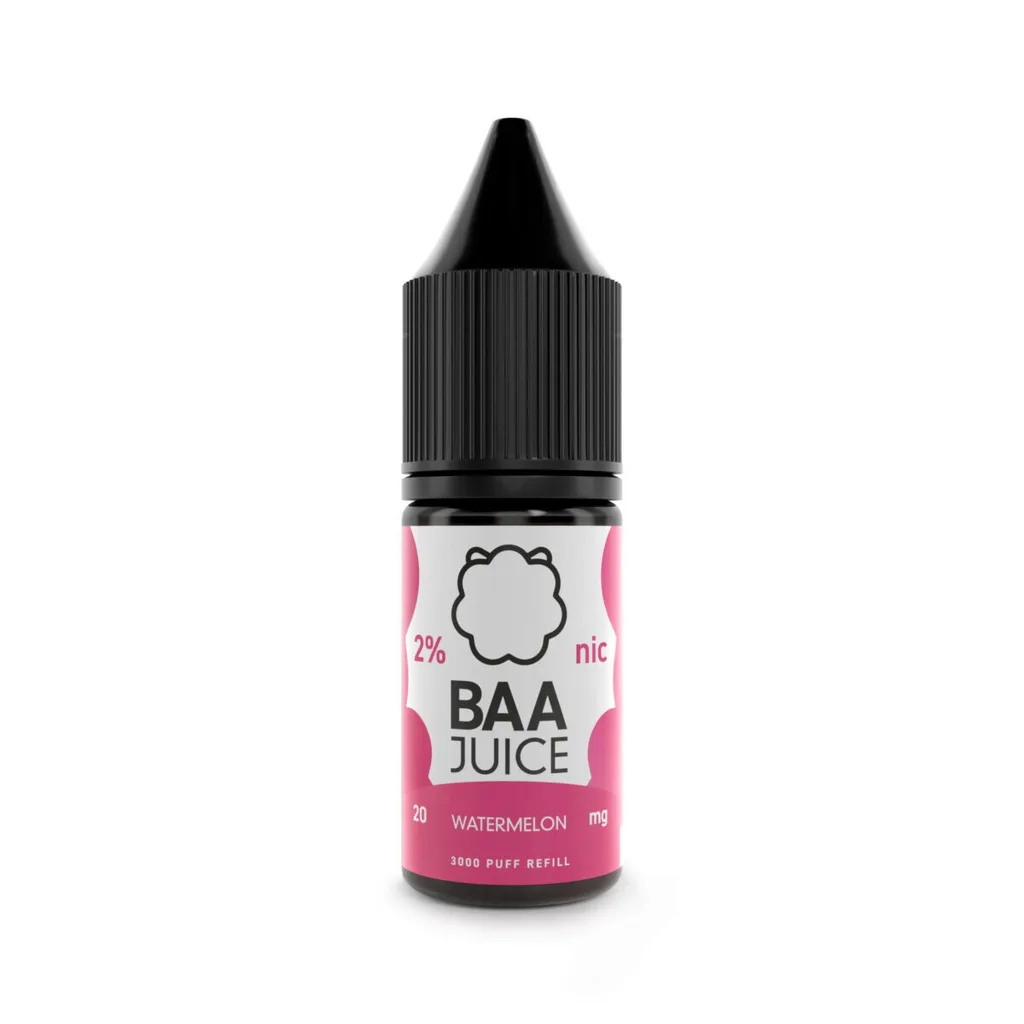 Watermelon Nic Salt E-Liquid by Baa Juice