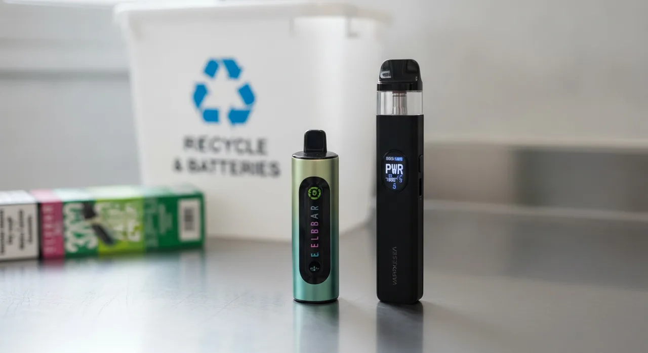 Rechargeable Vape Waste: The Bin-Fire Audit After The Single-Use Ban