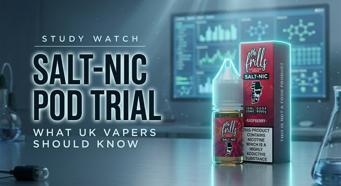 Penn State Salt-Nicotine Pod Trial: What UK Vapers Should Know