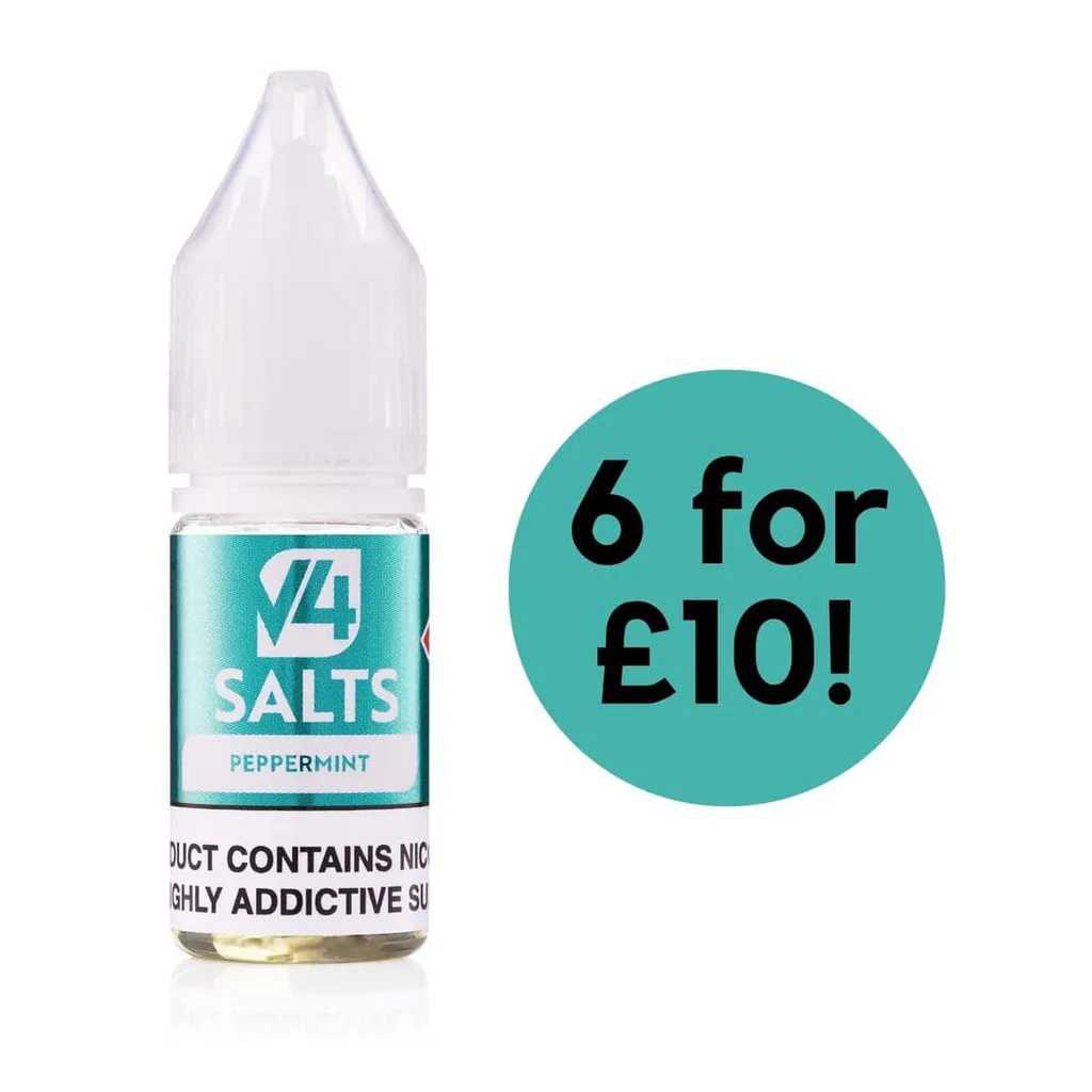 V4 Nic Salt E-Liquids 6 for £10