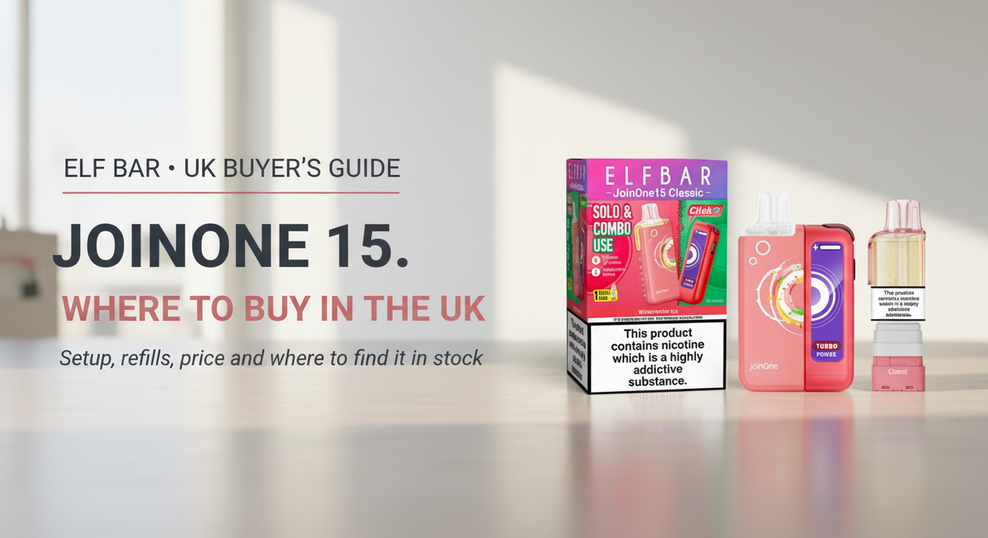 Elf Bar JoinOne15 UK Guide: Setup, Refills, Price and Where It Is in Stock
