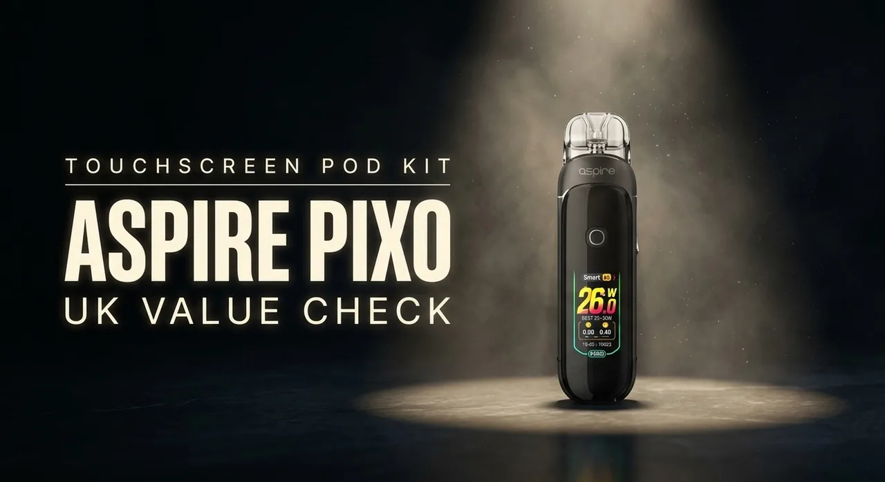 Aspire Pixo UK Touchscreen Pod Kit Value Check