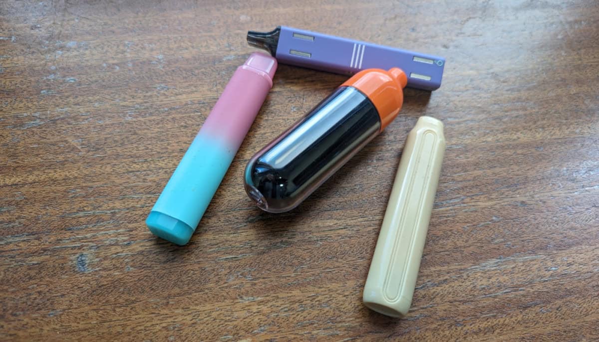 Illegally Imported Disposable Vapes — UK black market