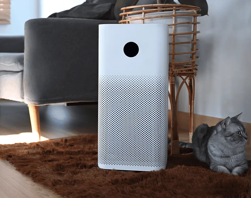 Vapes and fire alarms: air purifier