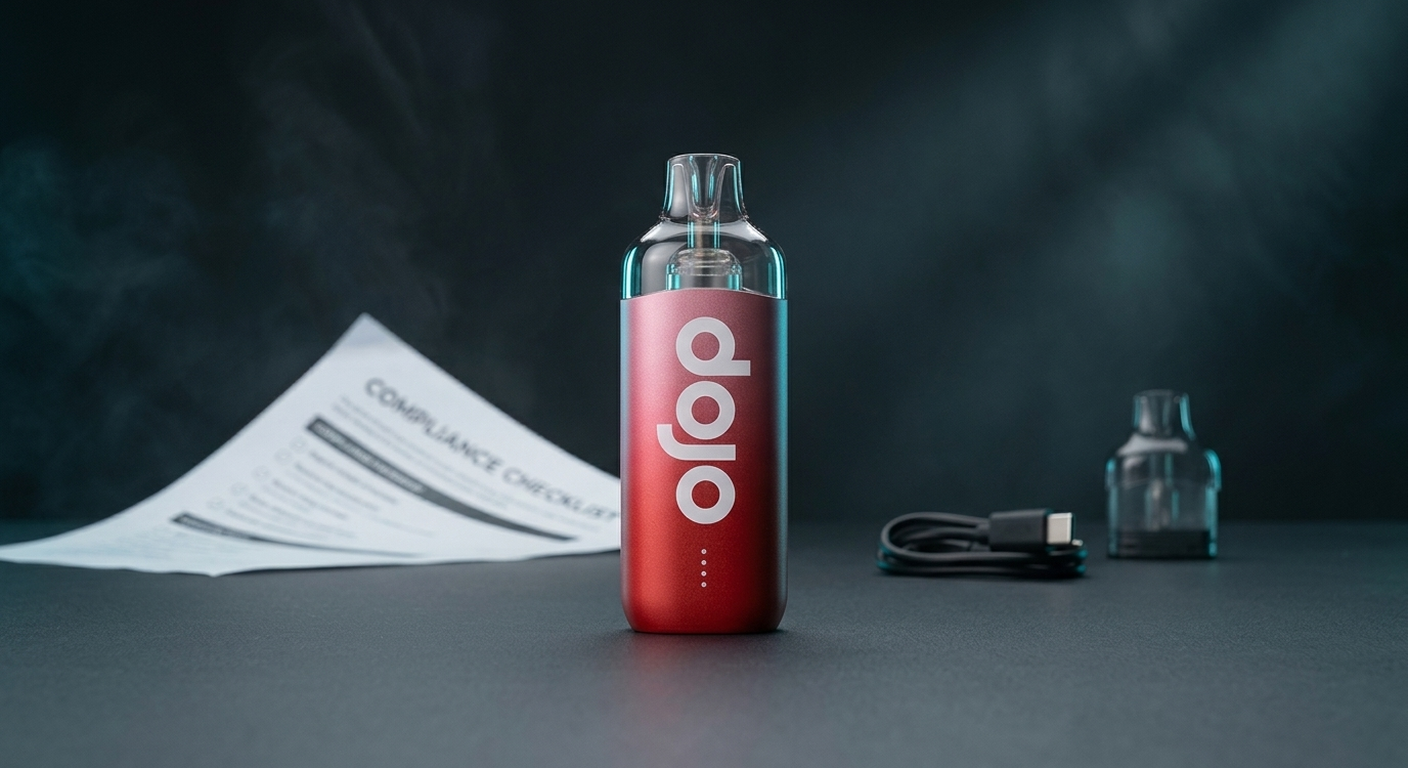 Vaporesso Dojo Blast 10K UK Prefilled Pod Compliance Check