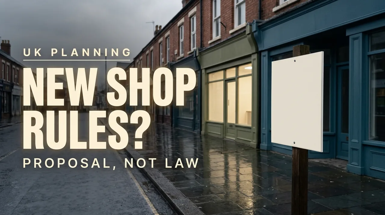 Vape shop planning permission proposals: what the 11 August high-street announcement means for UK retailers