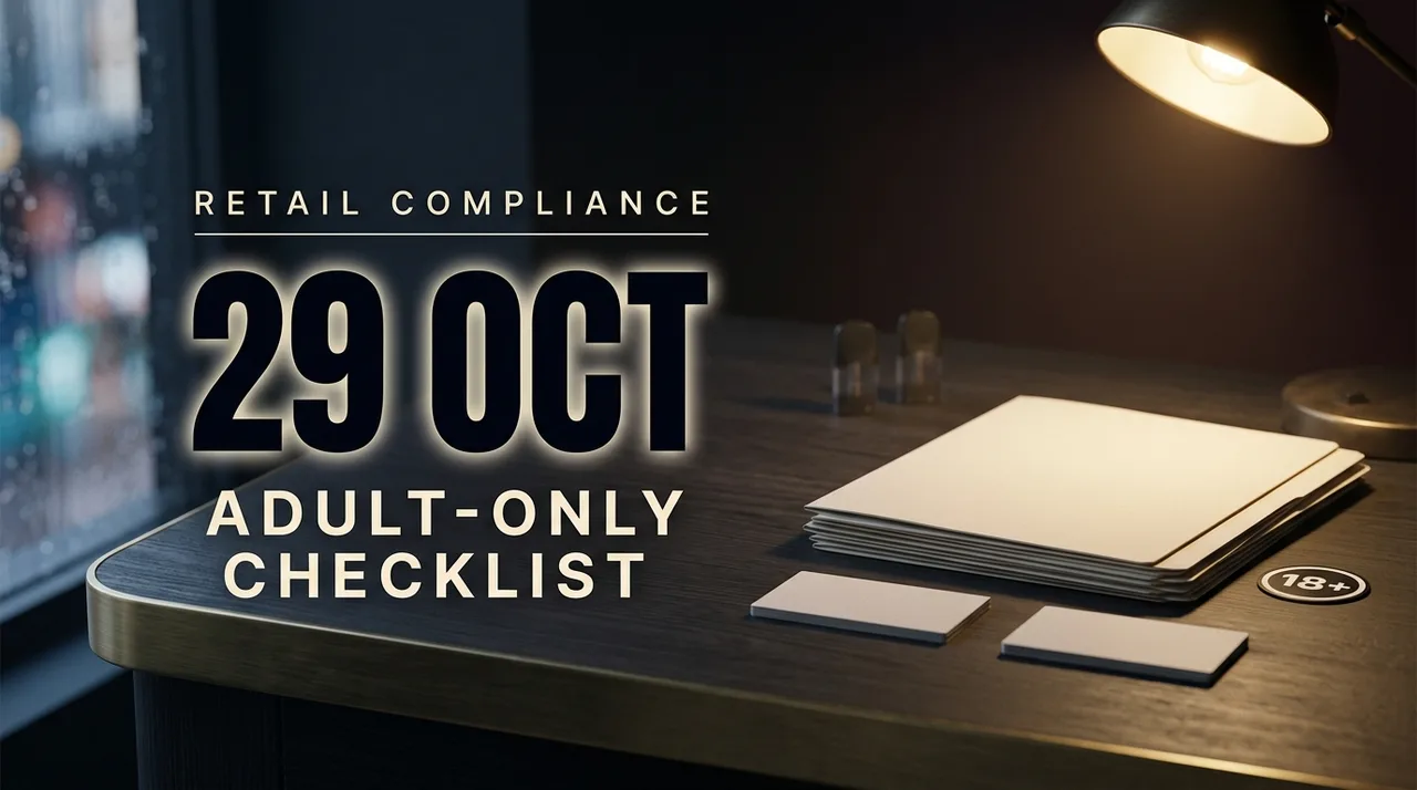 Tobacco and Vapes Act: the 29 October retailer checklist