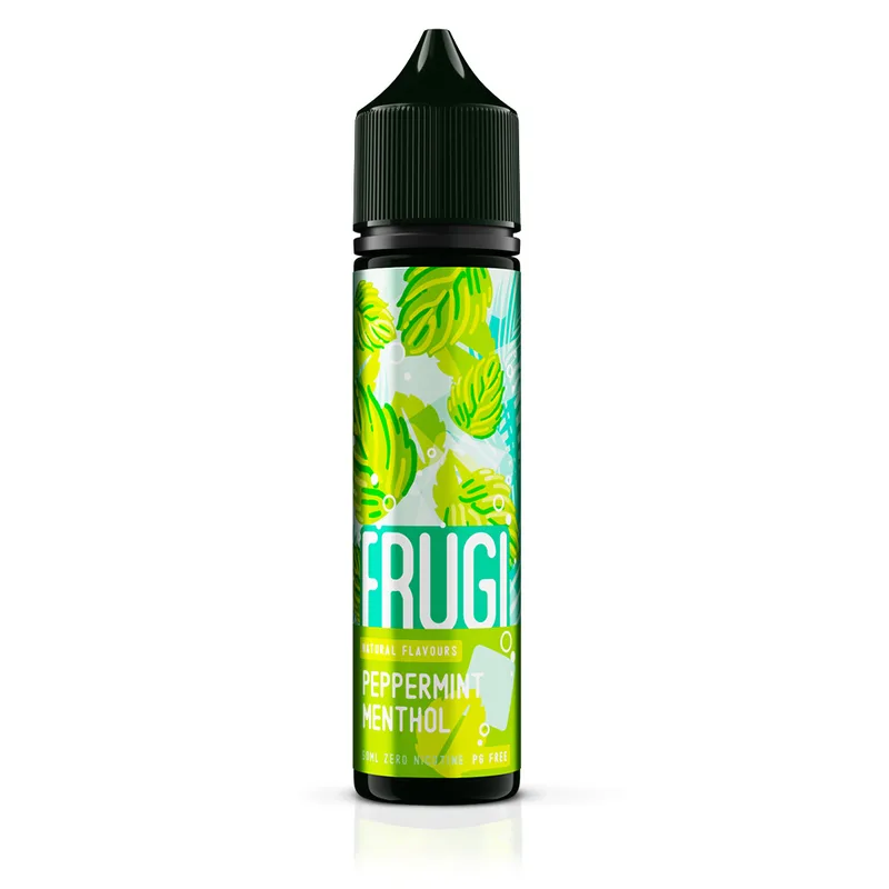 Peppermint Menthol Shortfill E-Liquid by Frugi All-Natural 50ml