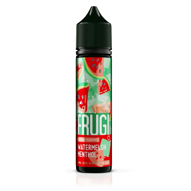 Watermelon Menthol Shortfill E-Liquid by Frugi All-Natural 50ml