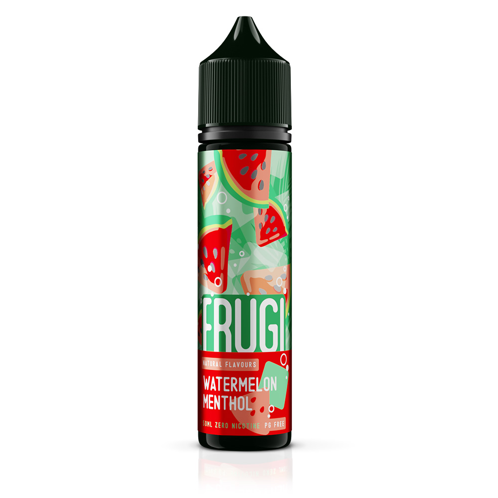Watermelon Menthol Shortfill E-Liquid by Frugi All-Natural 50ml