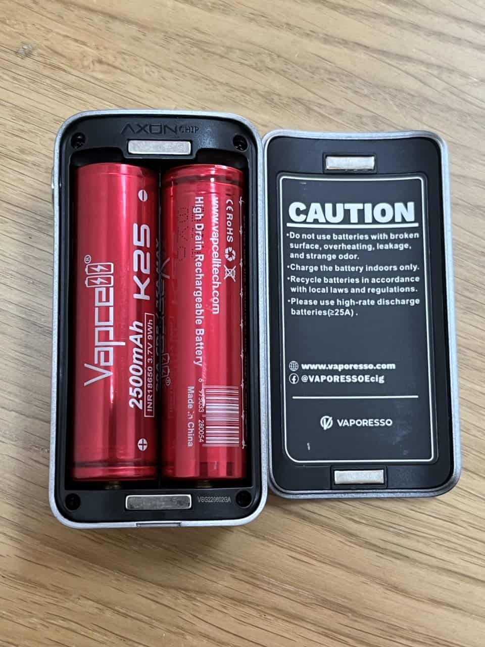 Vaporesso Gen 200 batteries