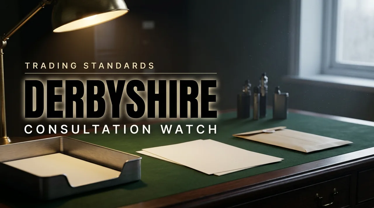 Derbyshire single-use vape enforcement guidance: what the open consultation tells retailers