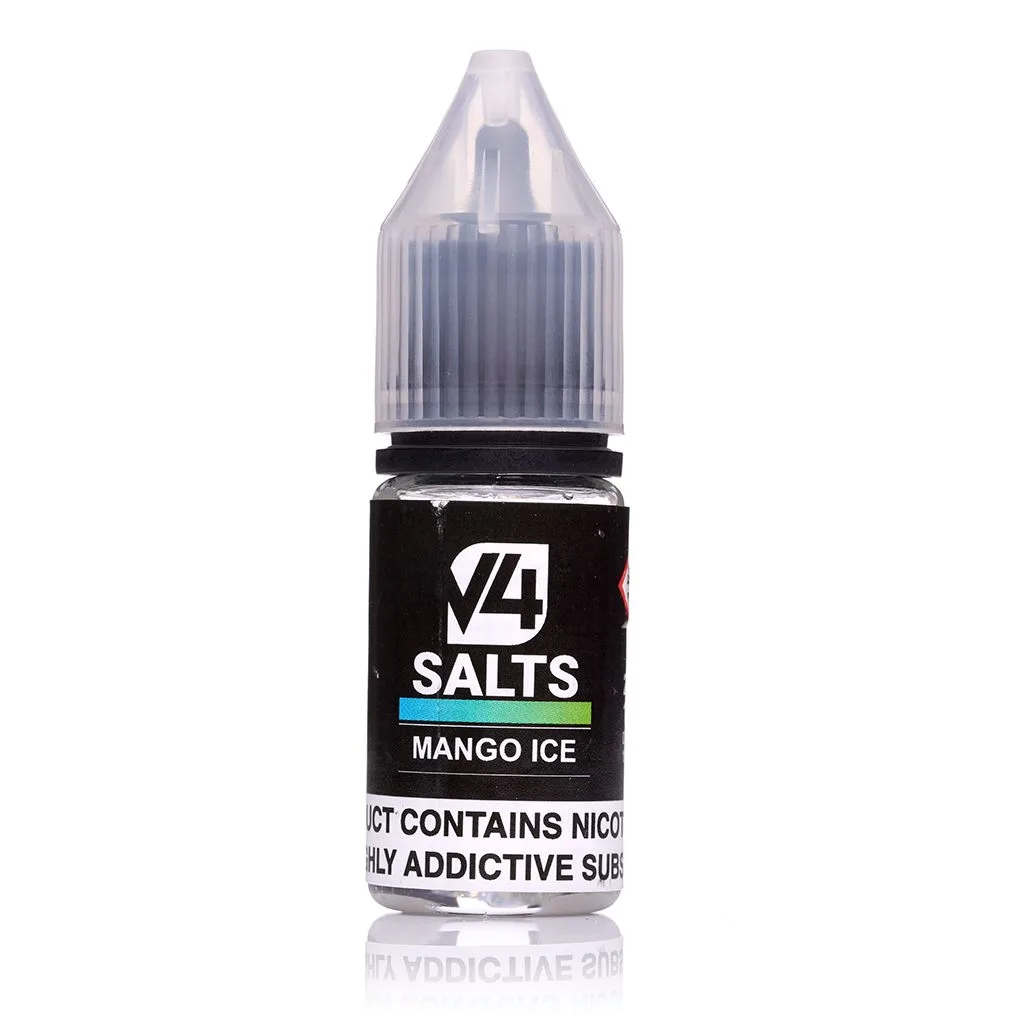 Mango Ice Nic Salt E-Liquid by V4 Vapour