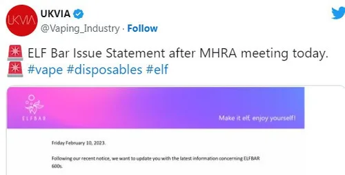 Elf Bar official apology — TPD breach response