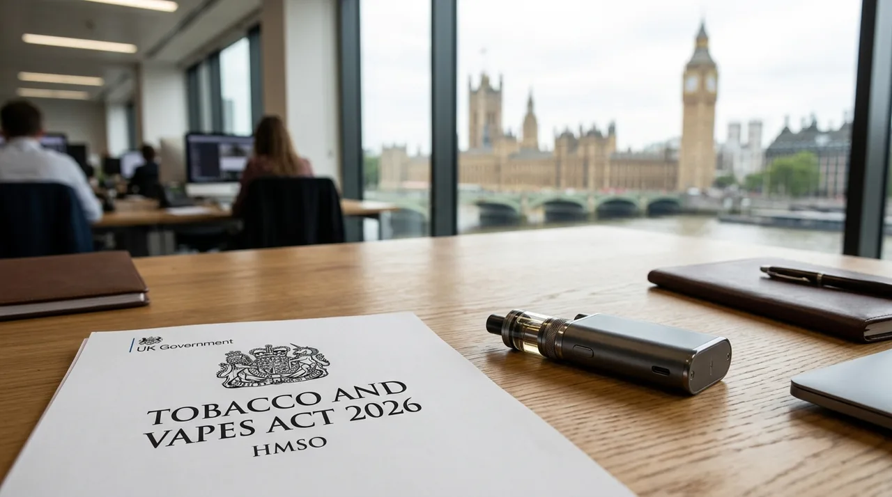 UK Vape Laws 2026: What Changes Now the Tobacco and Vapes Act Is Law?