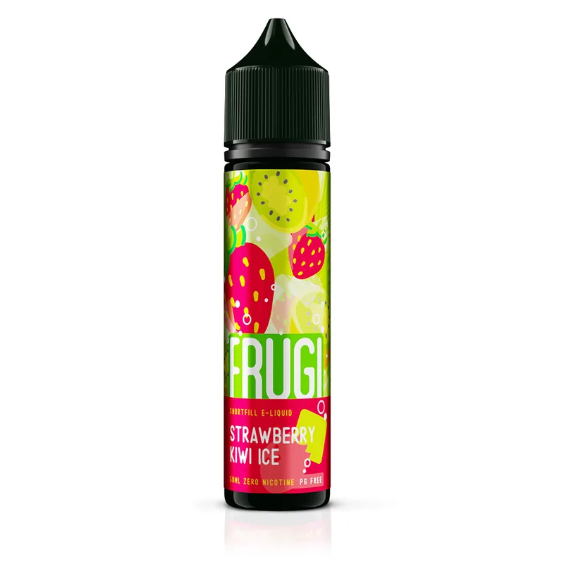 Strawberry Kiwi Ice Shortfill E-Liquid by Frugi PG-Free 50ml