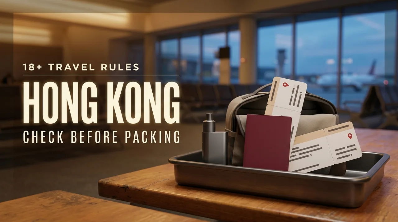 Hong Kong vape travel rules: what UK adult vapers should know before packing a device