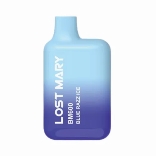 Blue Razz Ice Disposable Vape by Lost Mary BM600